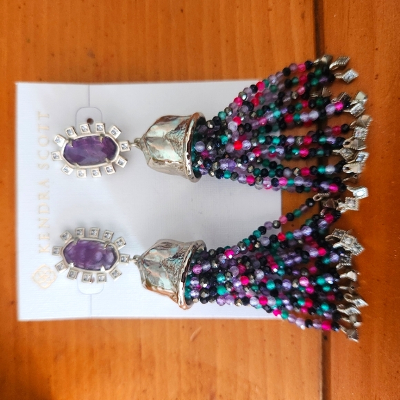 New Kendra Scott Decker Earrings multicolor - Picture 1 of 1